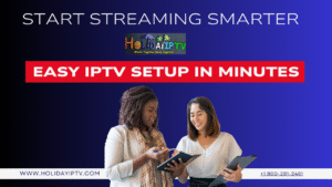 how to use Holiday IPTV